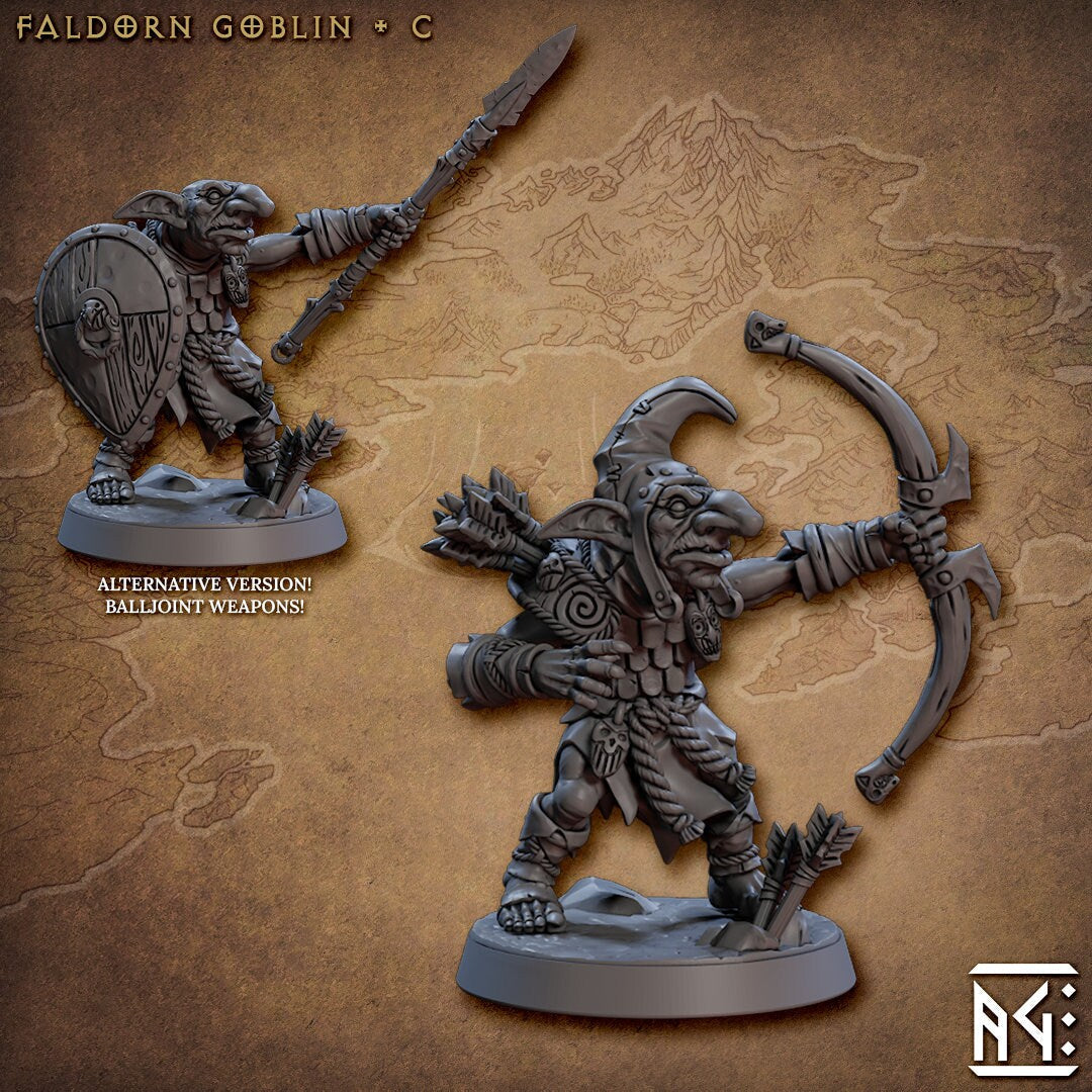 Faldorn Goblin - Artisan Guild | Monster | Fantasy | DnD | Pathfinder | Rogue | Fighter | Ranger | Orc | Swamp | Goblinoid | Greatgoblin-4