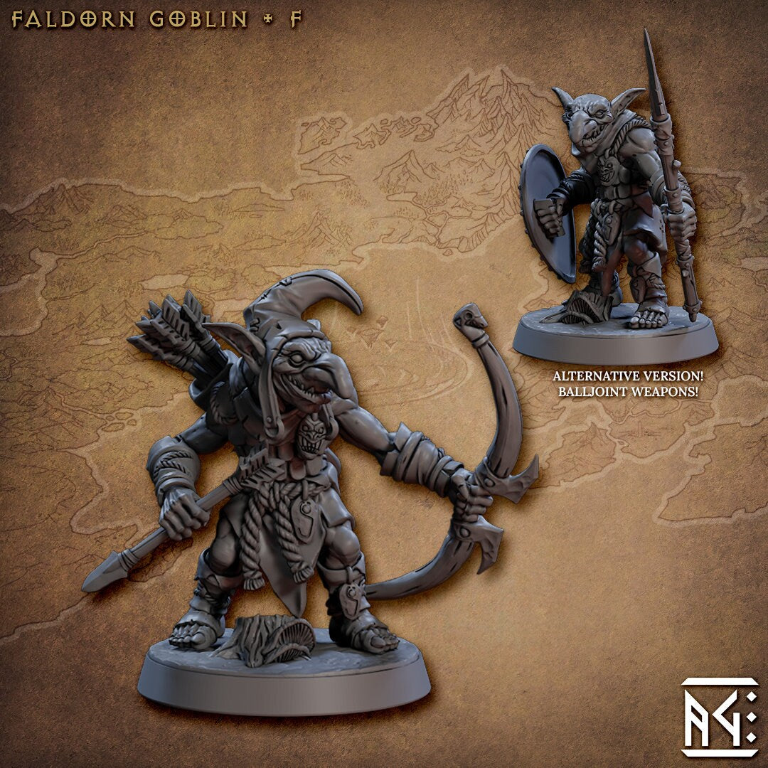 Faldorn Goblin - Artisan Guild | Monster | Fantasy | DnD | Pathfinder | Rogue | Fighter | Ranger | Orc | Swamp | Goblinoid | Greatgoblin-7