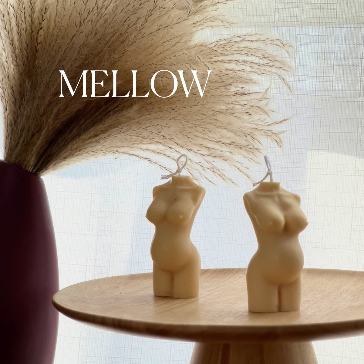 Pregnant Body Soy Wax Candle: Mama Goddess Decor-4