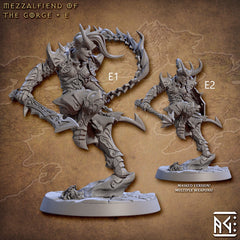 Mezzalfiends of the Gorge - Artisan Guild Demon King Spawn | Monster | Fantasy, DnD | Tiefling | Fighter | Paladin | Cleric | Hell, Abyss-7