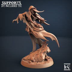 Bodil the Wright - Artisan Guild | DnD | Undead | Monster | Female Wraith | Skeleton | 32mm | Pathfinder | Frostgrave | TTRPG | Wargaming-1