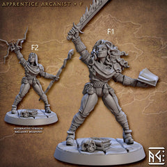 Apprentice Arcanists - Artisan Guild | Human | Elf | Wizard | Sorcerer | Warlock | Male | Female | Fantasy | Magic | DnD | Pathfinder-7