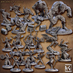 Apprentice Arcanists - Artisan Guild | Human | Elf | Wizard | Sorcerer | Warlock | Male | Female | Fantasy | Magic | DnD | Pathfinder-8