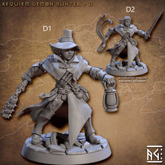 Requiem Demon Hunters - Artisans Guild | Male | Female | Fantasy | Ranger | Fighter | Melee | Gothic | Demon Hunter | DnD | Pathfinder-5
