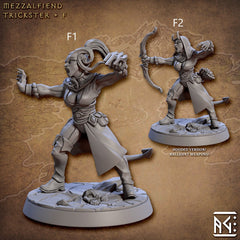 Mezzalfiend Trickster - Artisan's Guild | Tiefling | DnD | Pathfinder | Fantasy | Ranger | Fighter | Wizard | Rogue | Sorcerer | Pack-8