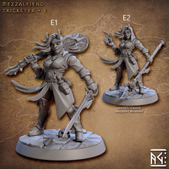 Mezzalfiend Trickster - Artisan's Guild | Tiefling | DnD | Pathfinder | Fantasy | Ranger | Fighter | Wizard | Rogue | Sorcerer | Pack-7