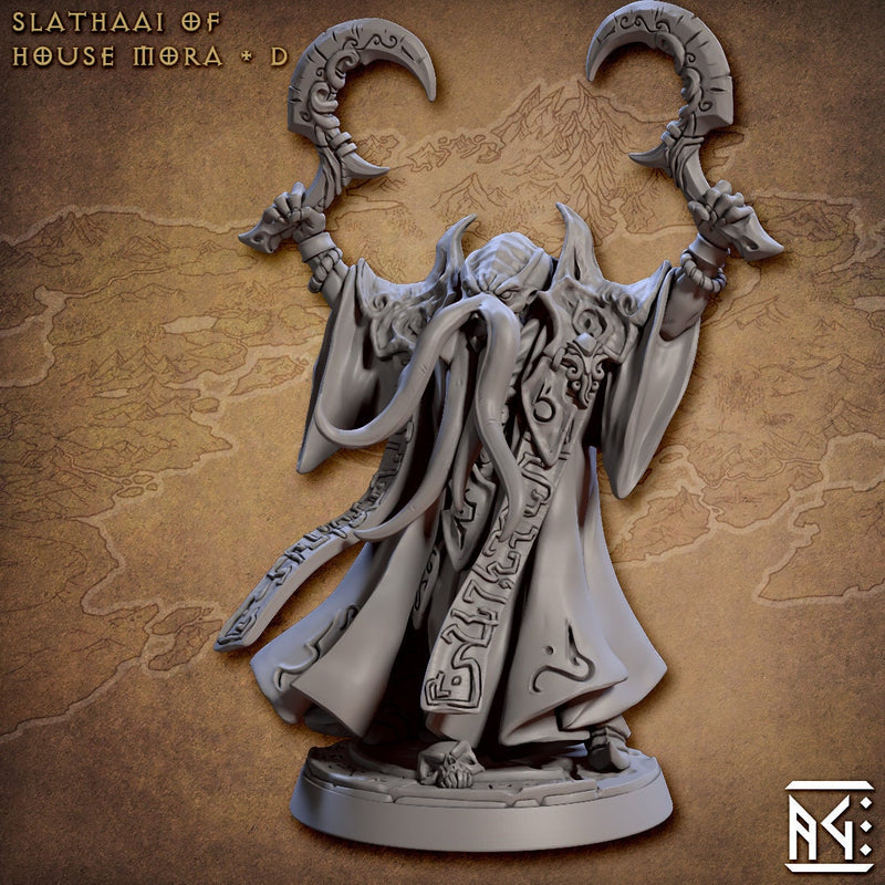 House Mora Slathaai - Artisan Guild | Illithid | Mind Flayer | Monster | Fantasy | Sorcerer | Alchemist | Fighter | DnD | Pathfinder-5
