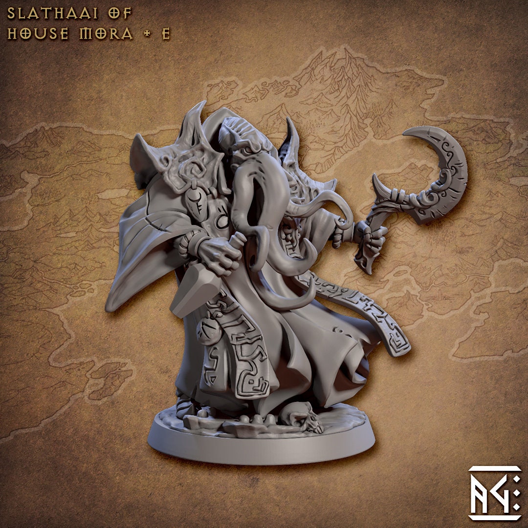House Mora Slathaai - Artisan Guild | Illithid | Mind Flayer | Monster | Fantasy | Sorcerer | Alchemist | Fighter | DnD | Pathfinder-6