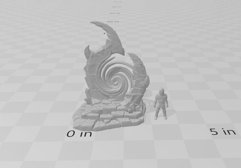 Minion Portal - Artisans Guild Dnd Miniature | Scatter Terrain | Gateway | Fantasy | Scenery | Abyss Demons | Pathfinder | Wargaming-3