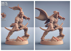 Adept Thieves - Artisans Guild Dnd Miniature | Male | Female | Human | Rogue | Assassin | Melee | Bandit | Pathfinder | FIghter | Ranger-6