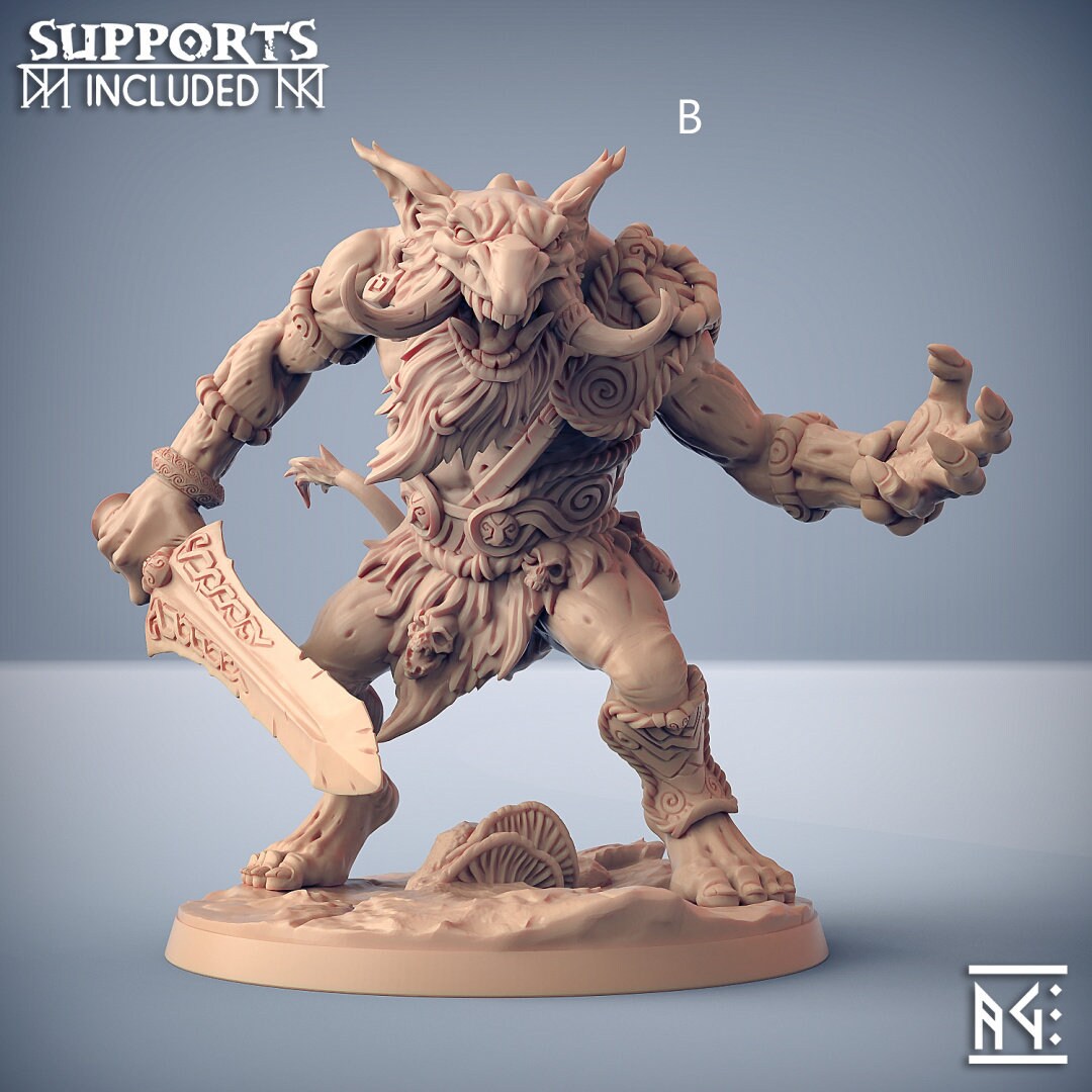 Svartwood Troll Hunters - Artisan Guild Svartwood Trolls | Troll | Monster | Fantasy | Large | Fighter | Melee | Ranged | DnD | Pathfinder-3