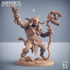 Svartwood Troll Hags - Artisan Guild Svartwood Trolls | Troll | Monster | Fantasy | Large | Sorcerer | Wizard | Ranged | DnD | Pathfinder-3