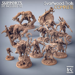 Drungvandel Troll King - Artisan Guild Svartwood Trolls | Troll | Monster | Fantasy | Fighter | Boss | Melee | Gargantuan | DnD | Pathfinder-2