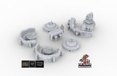 The Cantina Scatter Terrain - Novus Landing, Tavern, Inn, Bar, EC3D, Infinity, Legion Sci-fi, Cyberpunk 2077, Wargaming-1