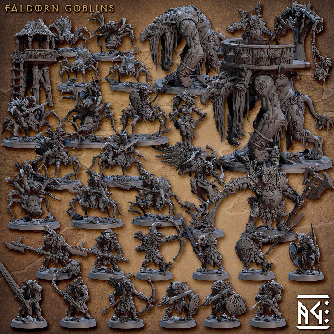Faldorn Goblin - Artisan Guild | Monster | Fantasy | DnD | Pathfinder | Rogue | Fighter | Ranger | Orc | Swamp | Goblinoid | Greatgoblin-8