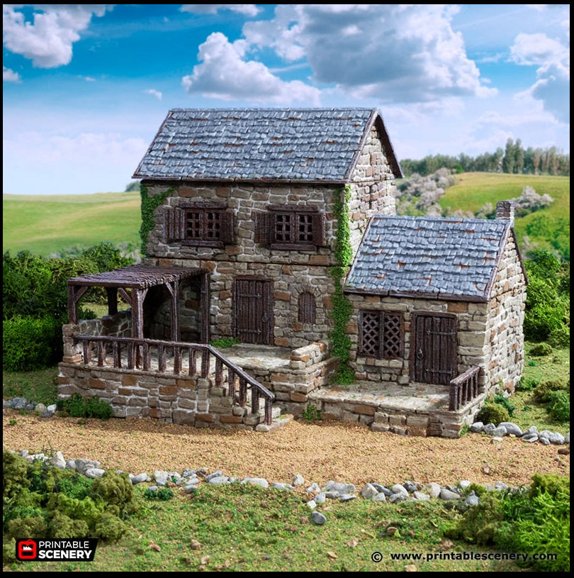 Stonestreet Bakers - King and Country, DnD, Pathfinder, 15mm, 28mm, 32mm, wargaming terrain, scenery D&D shop, marchant, medieval village