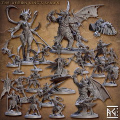 Gorge Imps - Artisan Guild Demon King Spawn | Monster | Fantasy, DnD | Imp | Demonic | Flying | Abyss, Hell, Forge | Melee, Ranged, Familiar-3