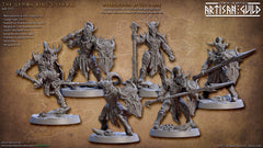 Mezzalfiends of the Gorge - Artisan Guild Demon King Spawn | Monster | Fantasy, DnD | Tiefling | Fighter | Paladin | Cleric | Hell, Abyss-2
