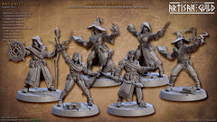 Apprentice Arcanists - Artisan Guild | Human | Elf | Wizard | Sorcerer | Warlock | Male | Female | Fantasy | Magic | DnD | Pathfinder-1