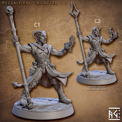 Mezzalfiend Trickster - Artisan's Guild | Tiefling | DnD | Pathfinder | Fantasy | Ranger | Fighter | Wizard | Rogue | Sorcerer | Pack-5