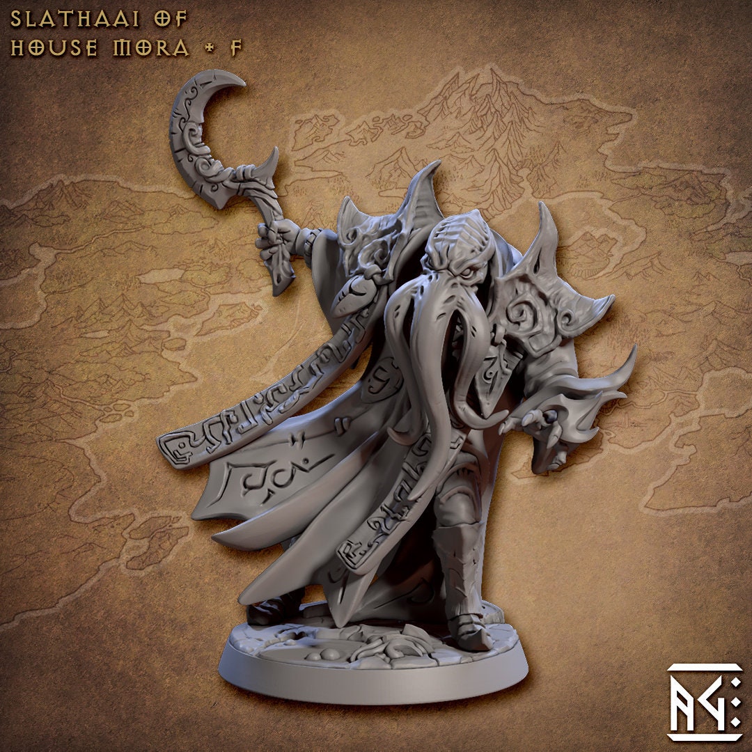 House Mora Slathaai - Artisan Guild | Illithid | Mind Flayer | Monster | Fantasy | Sorcerer | Alchemist | Fighter | DnD | Pathfinder-7