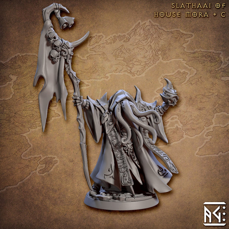 House Mora Slathaai - Artisan Guild | Illithid | Mind Flayer | Monster | Fantasy | Sorcerer | Alchemist | Fighter | DnD | Pathfinder-4