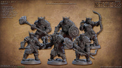 Nomad Orr'ugs - Artisan Guild | Monster | Fantasy | DnD | Pathfinder | Orc | Half Orc | Fighter | Ranger | Plains | Steppe | barbarian |-1