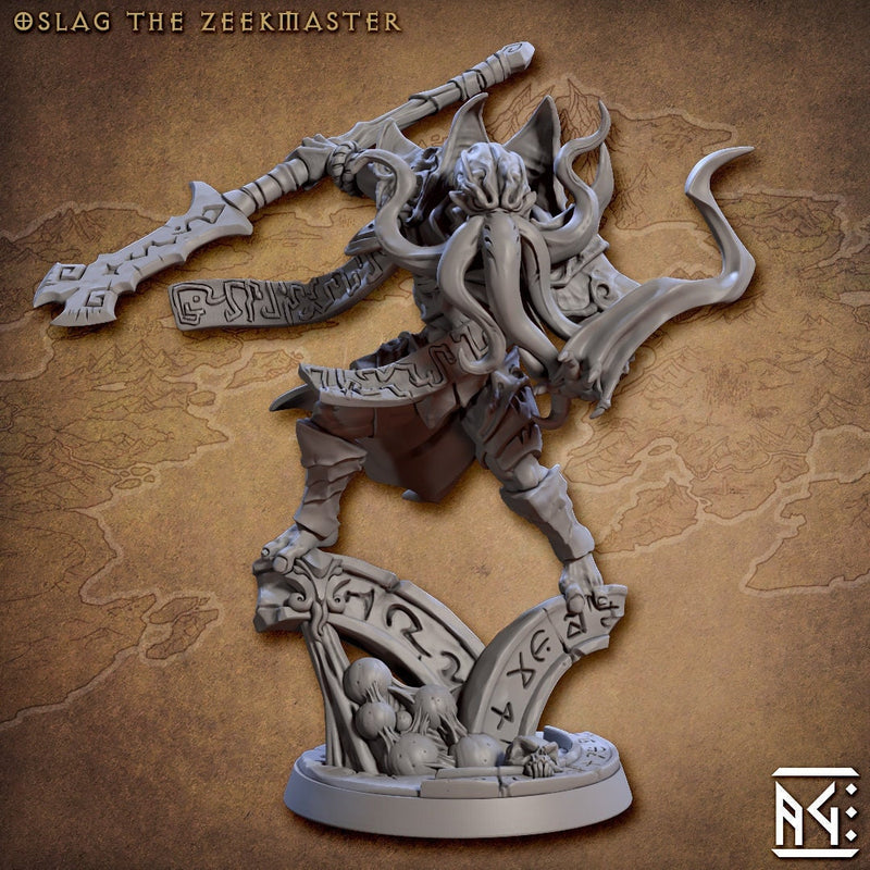 Oslag the Zeekmaster - Artisan Guild | Illithid | Mind Flayer | Monster | Fantasy | Sorcerer | Alchemist | Warlock | DnD | Pathfinder-1