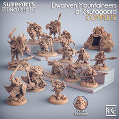 Ulfgar Runekeeper - Artisans Guild | Male | Dwarf | Cleric | Melee | Fighter | DnD | Wargaming | Frostgrave | Wizard | Paladin | Pathfinder-2