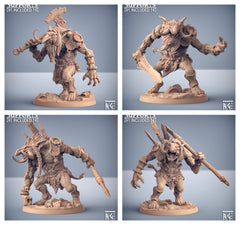 Svartwood Troll Hunters - Artisan Guild Svartwood Trolls | Troll | Monster | Fantasy | Large | Fighter | Melee | Ranged | DnD | Pathfinder-1