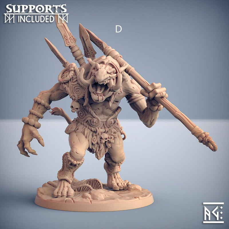 Svartwood Troll Hunters - Artisan Guild Svartwood Trolls | Troll | Monster | Fantasy | Large | Fighter | Melee | Ranged | DnD | Pathfinder-5