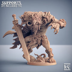 Drungvandel Troll King - Artisan Guild Svartwood Trolls | Troll | Monster | Fantasy | Fighter | Boss | Melee | Gargantuan | DnD | Pathfinder-1