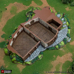 Ranger Barracks - Rise of the Halflings - DnD building | Pathfinder | Forest | Treehouse | Wargaming Terrain | Scatter scenery, Fantasy-4