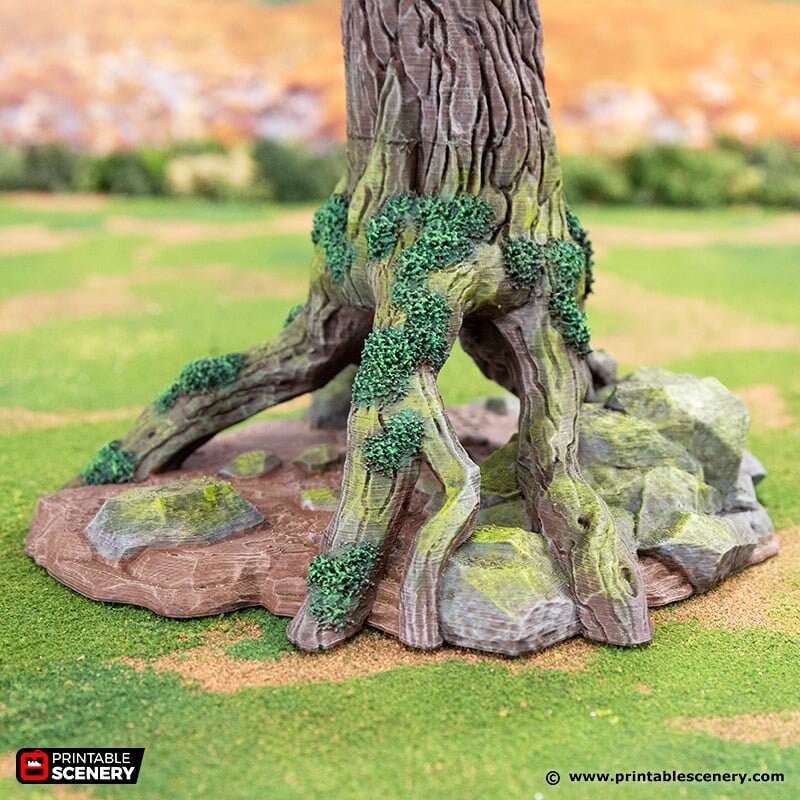 The Forest Forts - Rise of the Halflings - DnD building | Pathfinder | Forest | Treehouse | Wargaming Terrain | Scatter scenery, Fantasy-6