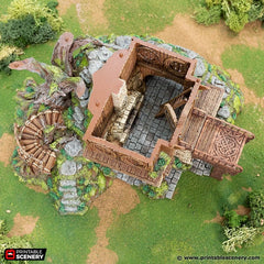 Master Builders Workshop - Rise of the Halflings - DnD building | Forest | Hills | Tinker | Wargaming Terrain | Scatter scenery, Fantasy-6