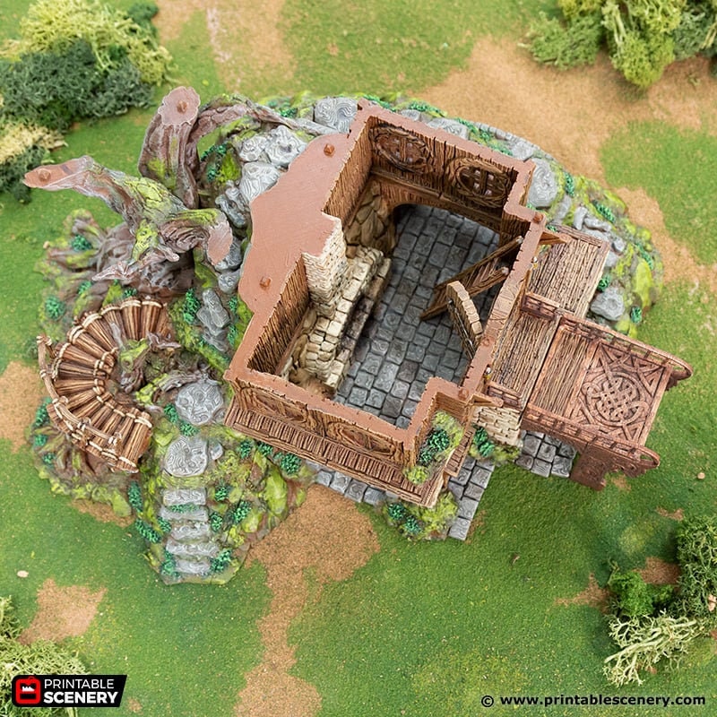 Master Builders Workshop - Rise of the Halflings - DnD building | Forest | Hills | Tinker | Wargaming Terrain | Scatter scenery, Fantasy-6