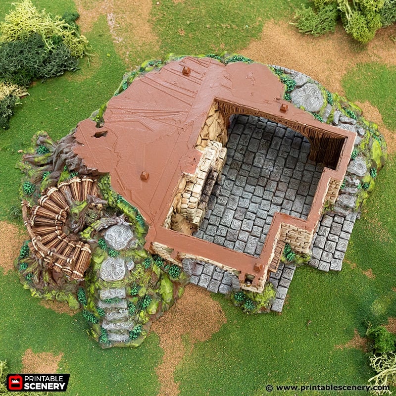 Master Builders Workshop - Rise of the Halflings - DnD building | Forest | Hills | Tinker | Wargaming Terrain | Scatter scenery, Fantasy-7