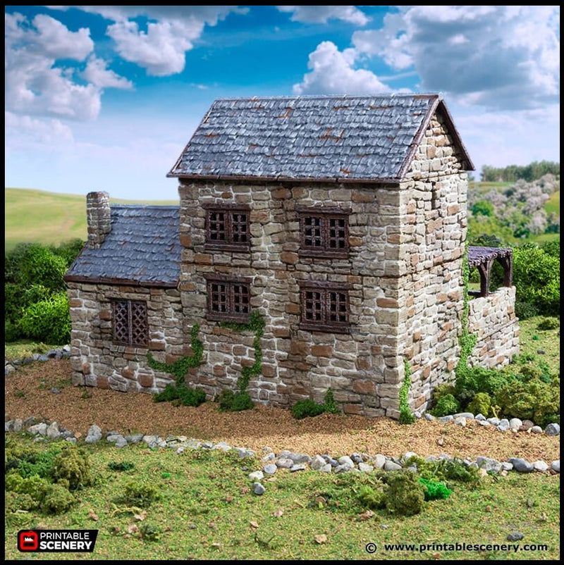 Stonestreet Bakers - King and Country, DnD, Pathfinder, 15mm, 28mm, 32mm, wargaming terrain, scenery D&D shop, marchant, medieval village-5