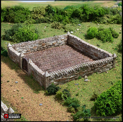 Farm Fields Set - King and Country, DnD, Pathfinder, 15mm, 28mm, 32mm, wargaming terrain, scenery D&D farm, crops, pumpkin, medieval village-3