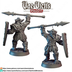 Bugbear Mini Set - Vae Victis Miniatures | DnD | Bugbears | monster| melee | barbarian | Fighter | Pathfinder | TTRPG | Wargaming Frostgrave-6