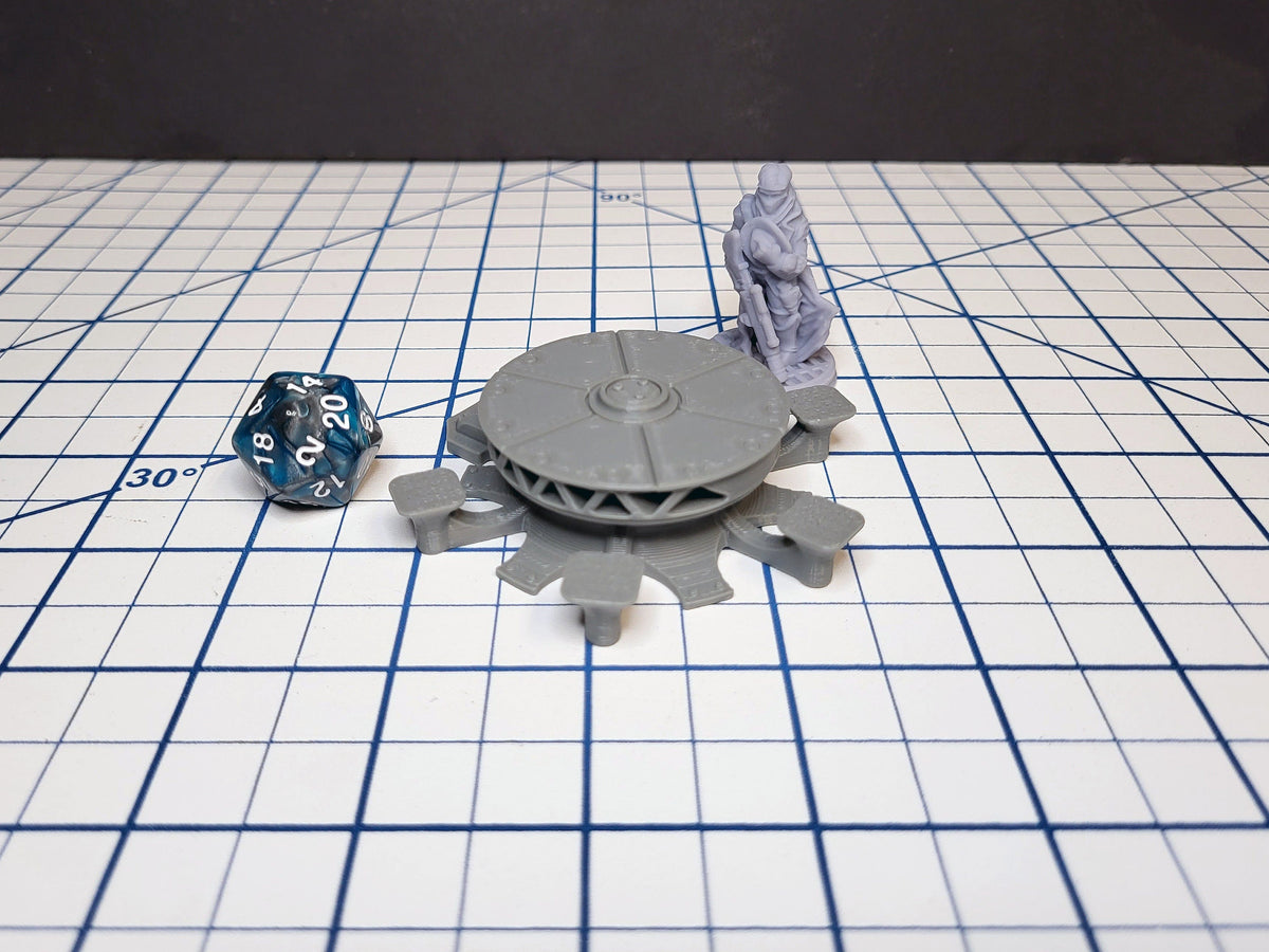Sci-fi Scenery - Beds, tables, lockers - EC3D Design, Infinity, Legion, Scifi, Cyberpunk, Starfinder, ttrpg terrain, traveller, furniture-3