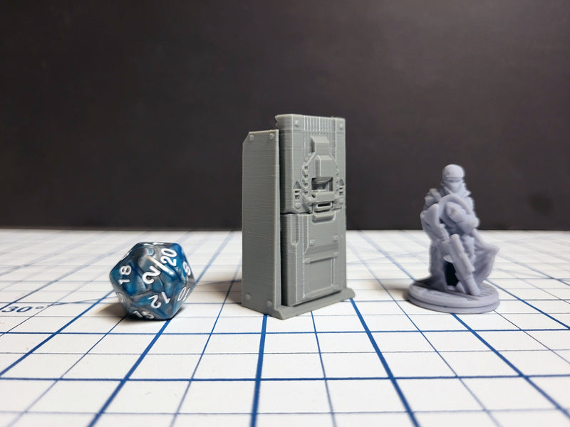 Sci-fi Scenery - Beds, tables, lockers - EC3D Design, Infinity, Legion, Scifi, Cyberpunk, Starfinder, ttrpg terrain, traveller, furniture-8