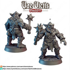 Bugbear Mini Set - Vae Victis Miniatures | DnD | Bugbears | monster| melee | barbarian | Fighter | Pathfinder | TTRPG | Wargaming Frostgrave-2