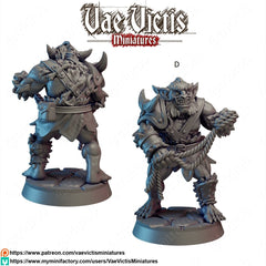 Bugbear Mini Set - Vae Victis Miniatures | DnD | Bugbears | monster| melee | barbarian | Fighter | Pathfinder | TTRPG | Wargaming Frostgrave-5