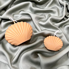 Shell Candle Set | Decorative Soy Wax, Home Decor-1