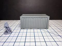 Shipping Container - Sci-fi and Modern Terrain by EC3D, for Infinity, Legion, Scifi, Cyberpunk, Starfinder, cargo, warehouse, port scenery-2
