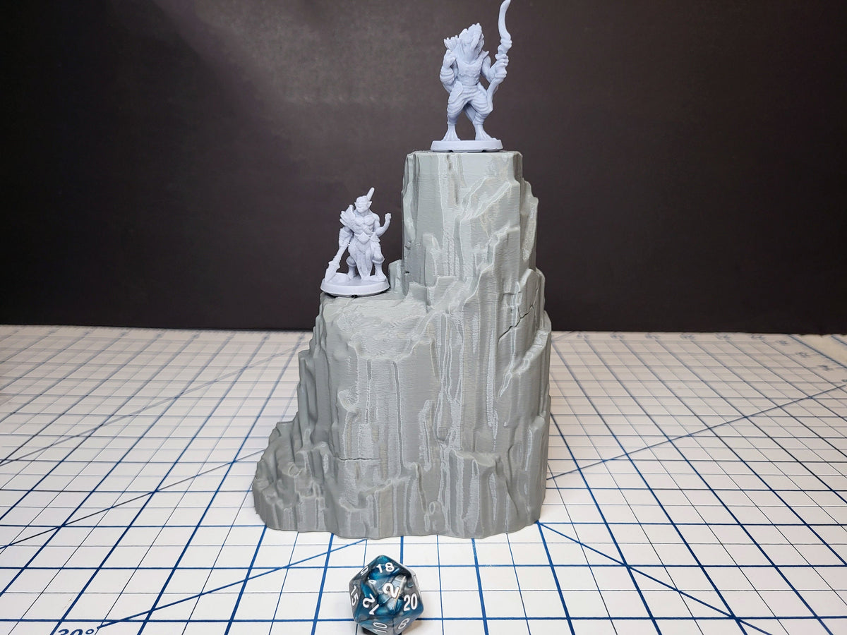Large Rock Terrain Set 1 - Scatter Scenery by EC3D, for TTRPGs and Wargaming - Mountain, Rocks, Canyon, DnD mini, Pathfinder, Tabletop-4