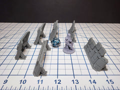 Quick Deploy Barricades - Sci-fi Scenery - by EC3D, Infinity, Legion, Scifi, Cyberpunk, Starfinder, cover, wargaming, futuristic terrain-2