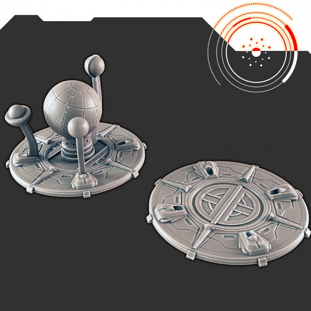 Sci-fi Scenery - Galactic Council - EC3D Design, Infinity, Legion, Sci-fi, Cyberpunk, Starfinder, ttrpg, chamber, traveller, senate meeting-3