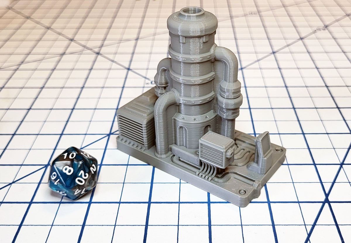 Sci-fi Scenery - Engine Room - EC3D Design, Infinity, Legion, Scifi, Cyberpunk, Starfinder, ttrpg terrain, traveller, starship, spaceship-6